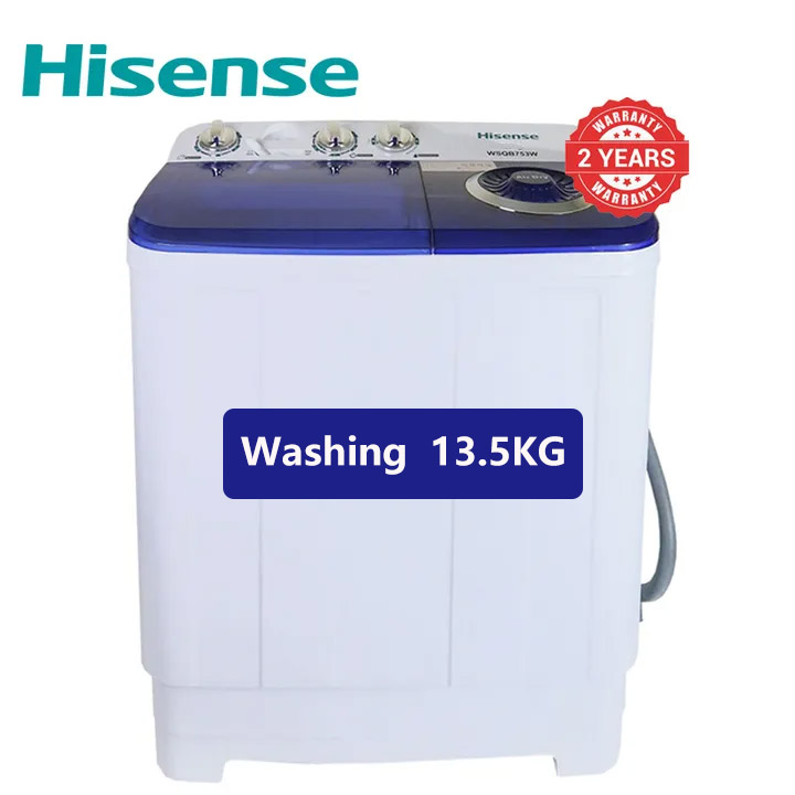 Hisense 13.5kg WSRB143W Twin-tub Washing Machine Washers washing machine semi-automatic
